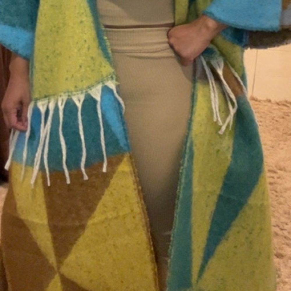 Multi Color Wool Cardigan - Picture 9 of 17